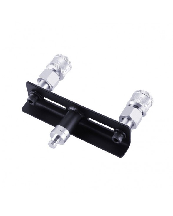 Подвійний конектор для секс-машин Hismith Quick Connector Adapter with Double Head, система KlicLok