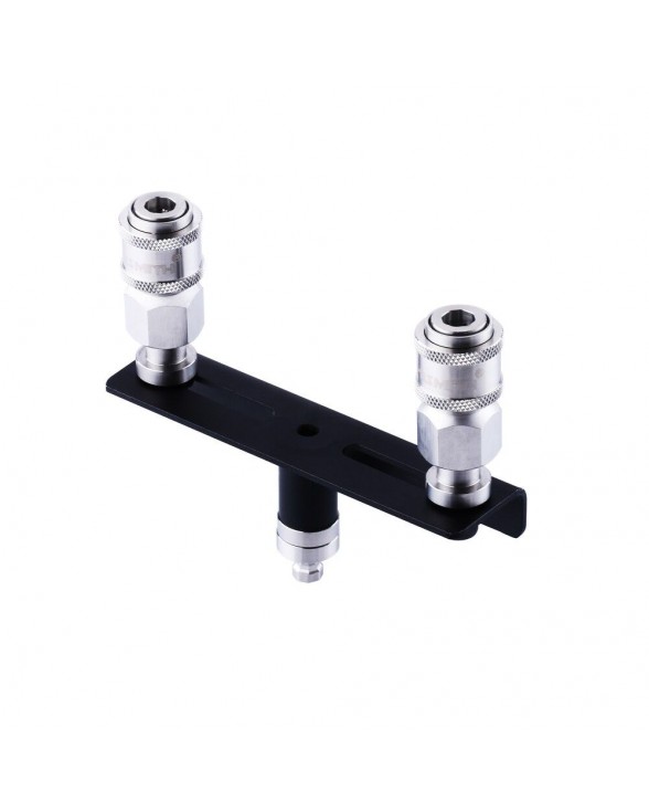 Подвійний конектор для секс-машин Hismith Quick Connector Adapter with Double Head, система KlicLok - 6