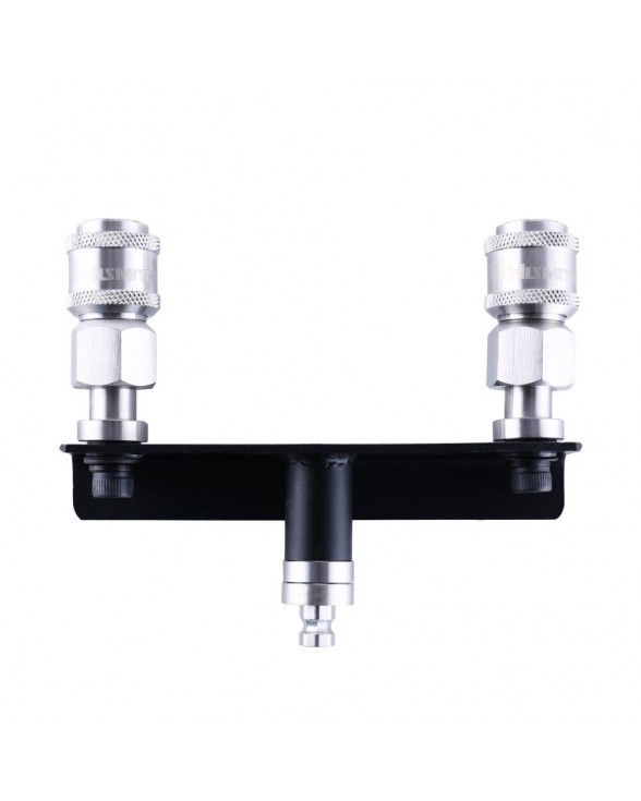 Подвійний конектор для секс-машин Hismith Quick Connector Adapter with Double Head, система KlicLok - 1