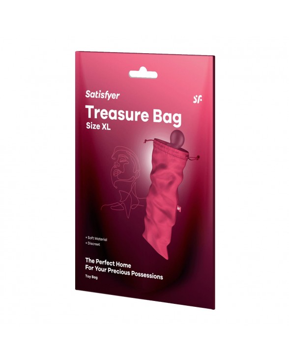 Мешочек для хранения игрушек Satisfyer Treasure Bag XL Pink - 2