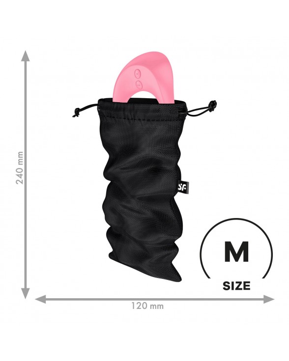 Мішечок для зберігання іграшок Satisfyer Treasure Bag M Black