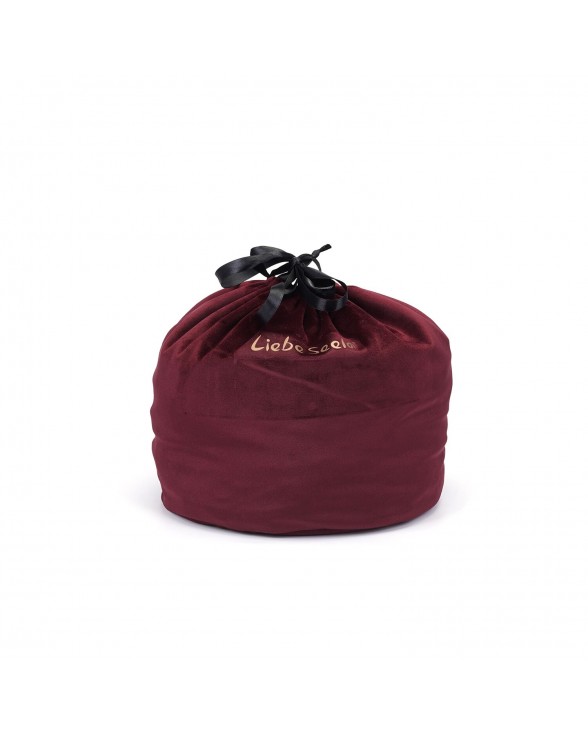 Мішечок для зберігання іграшок Liebe Seele Wine Red Large Storage Bag Cylindrical