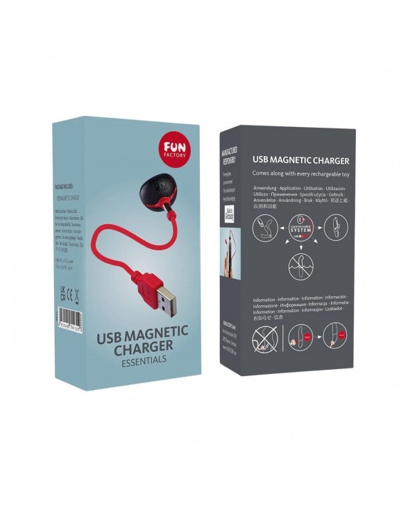 Магнитный кабель для подзарядки Fun Factory USB MAGNETIC CHARGER - 5