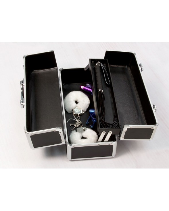 Великий кейс для зберігання секс-іграшок BMS Factory Large Lokable Vibrator Case Black - 5