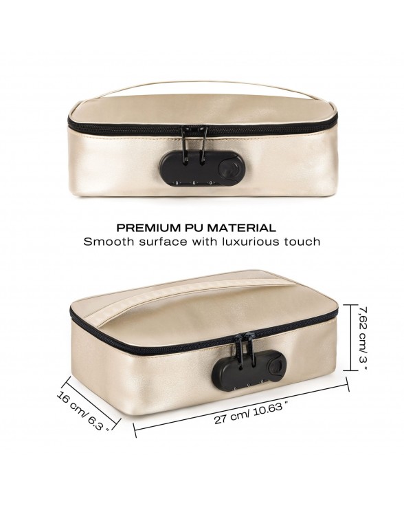 Кейс для іграшок Dorcel DISCREET BOX LUXURY GOLD - 5