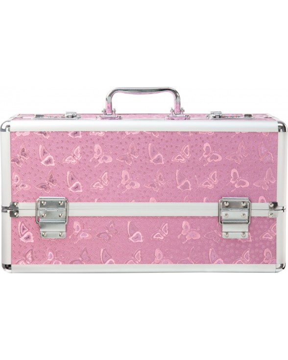 Великий кейс для зберігання секс-іграшок BMS Factory Large Lokable Vibrator Case Pink - 2