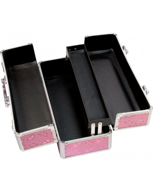 Великий кейс для зберігання секс-іграшок BMS Factory Large Lokable Vibrator Case Pink - 4