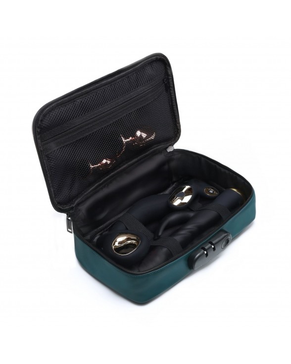 Кейс для іграшок Dorcel DISCREET BOX LUXURY GREEN - 2