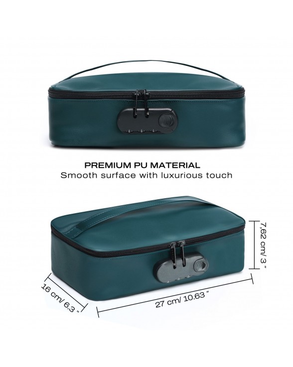 Кейс для іграшок Dorcel DISCREET BOX LUXURY GREEN - 5