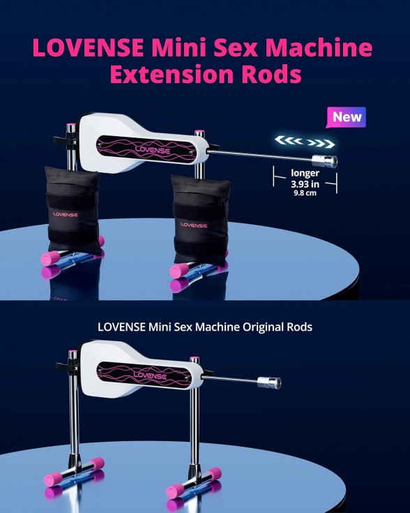 Удлинитель штока для секс-машин Lovense Extension Rod Kit for Mini Sex Machine - 2