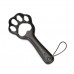 Паддл у вигляді кошачої лапки Liebe Seele Round Paddle Black/White - 1