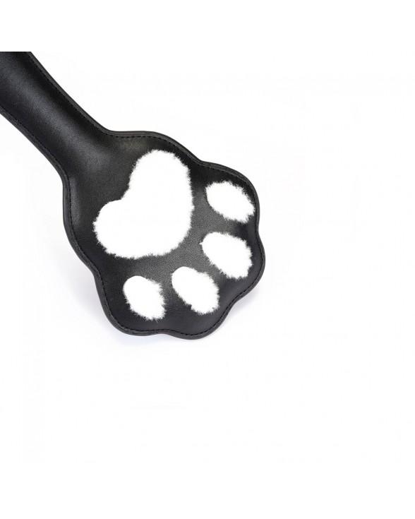 Паддл у вигляді кошачої лапки Liebe Seele Round Paddle Black/White - 2