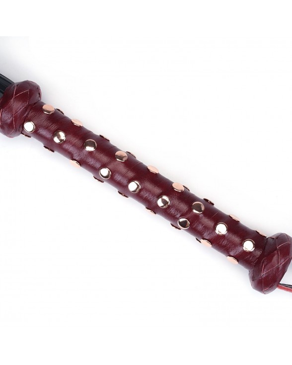 Флогер Liebe Seele Wine Red Studded Flogger - 2