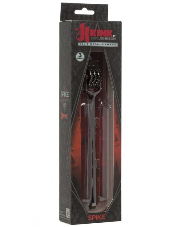 Колесо Wartenberg на 3 ряда зубцов Doc Johnson Kink-Spike - Solid Metal Pinwheel - 3 Whe - 1