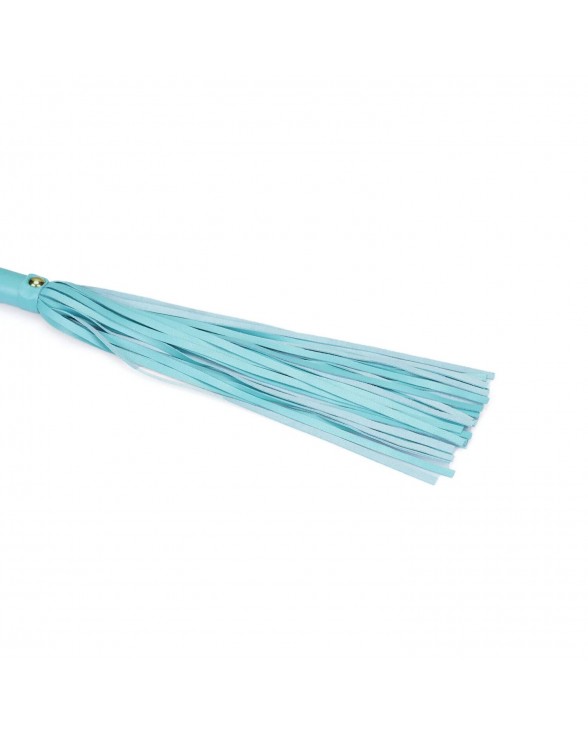 Флогер Liebe Seele Blue Lamb leather Flogger with Velvet Lining - 1