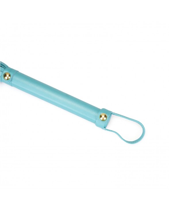 Флогер Liebe Seele Blue Lamb leather Flogger with Velvet Lining - 2