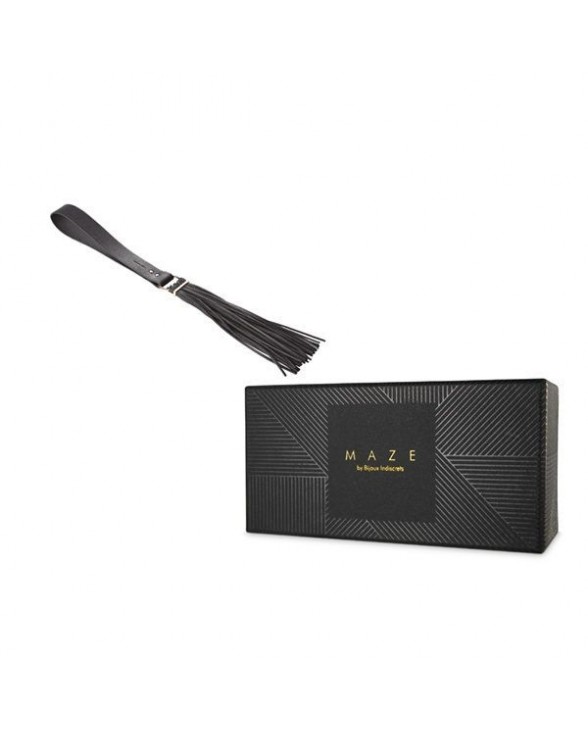 Флогер Bijoux Indiscrets MAZE — Tassel Flogger Black - 1