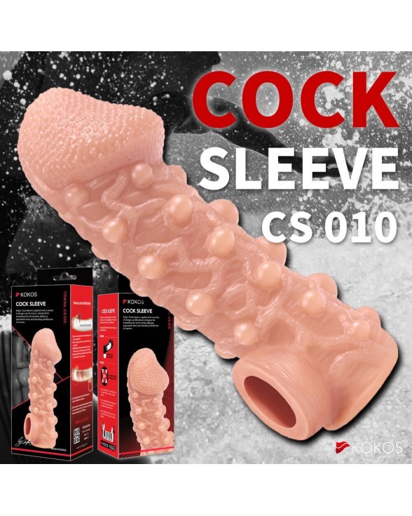 Насадка на член Kokos Cock Sleeve CS 010, розмір S - 7