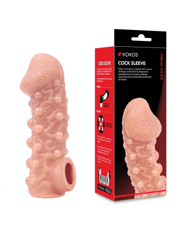 Насадка на член Kokos Cock Sleeve CS 010, розмір S - 2