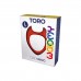 Ерекційне кільце Wooomy Toro L Red - 2
