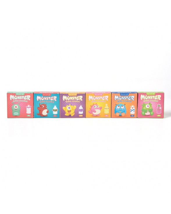 Презерватив з кульками та вусиками Recare Pink Monster Spike Condom - 8