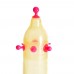 Презерватив з кульками та вусиками Recare Pink Monster Spike Condom - 1