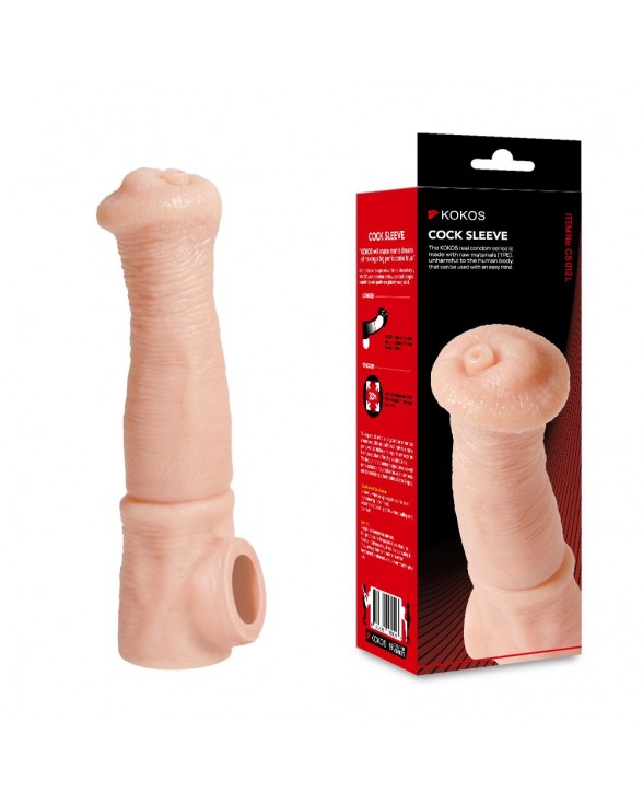 Насадка на член Kokos Cock Sleeve CS 012, розмір L - 3