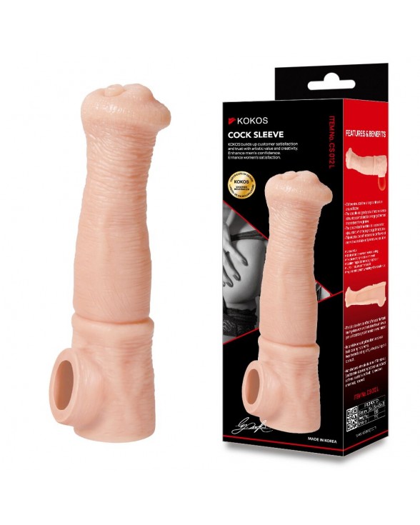 Насадка на член Kokos Cock Sleeve CS 012, розмір L - 2