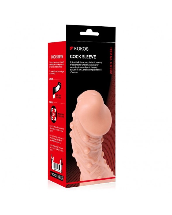 Насадка на член Kokos Cock Sleeve CS 002, розмір S - 2