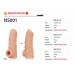 Насадка на член Kokos Nude Sleeve NS 001, розмір S - 4