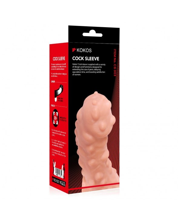 Насадка на член Kokos Cock Sleeve CS 003, розмір S - 2