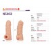 Насадка на член Kokos Nude Sleeve NS 002, розмір S - 3