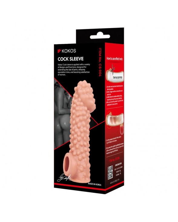 Насадка на член Kokos Cock Sleeve CS 004, розмір S - 1