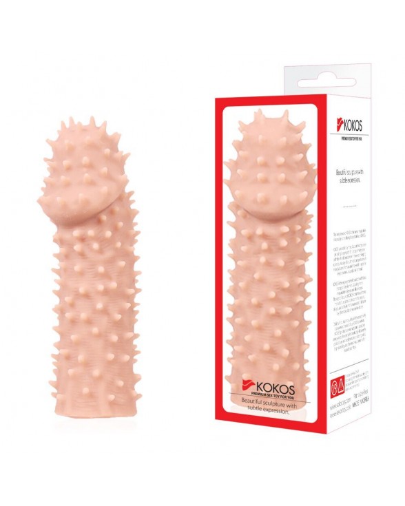 Насадка на член Kokos Extreme Sleeve ES.07 розмір S, потовщувальна - 3
