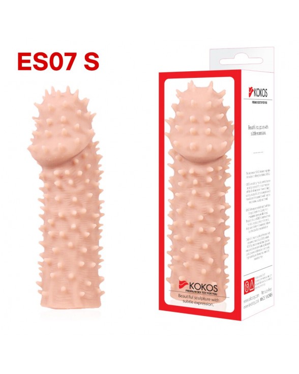 Насадка на член Kokos Extreme Sleeve ES.07 розмір S, потовщувальна - 2