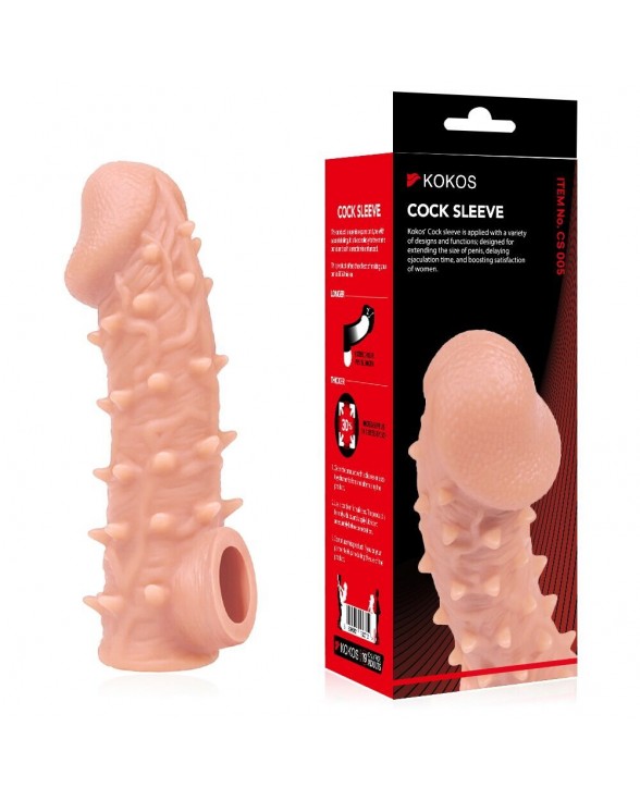 Насадка на пенис Kokos Cock Sleeve CS 005, размер S