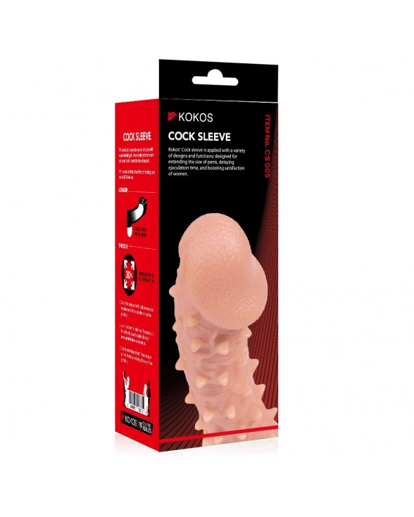 Насадка на пенис Kokos Cock Sleeve CS 005, размер S - 2