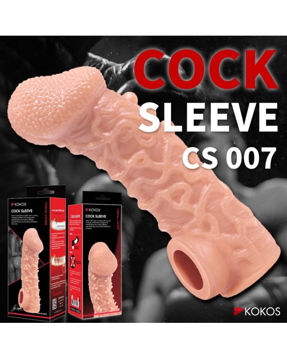 Насадка на пенис Kokos Cock Sleeve CS 007, размер S - 7