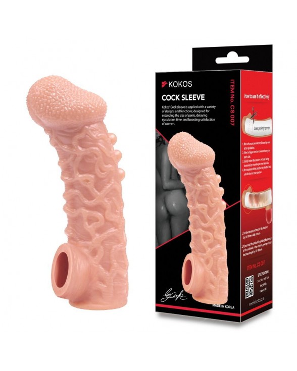 Насадка на пенис Kokos Cock Sleeve CS 007, размер S - 1