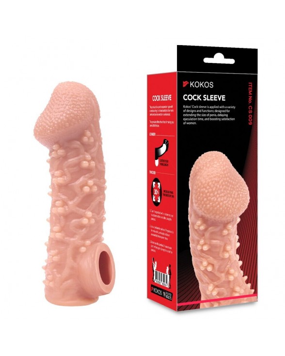 Насадка на пенис Kokos Cock Sleeve CS 009, размер S - 1
