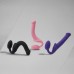 Безремневой страпон Strap-On-Me Rose M - 8
