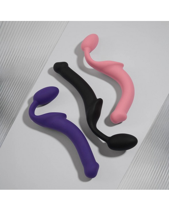 Безремневой страпон Strap-On-Me Rose M - 9