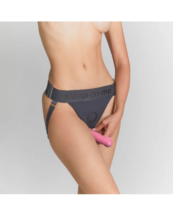 Безремневой страпон Strap-On-Me Rose M - 3