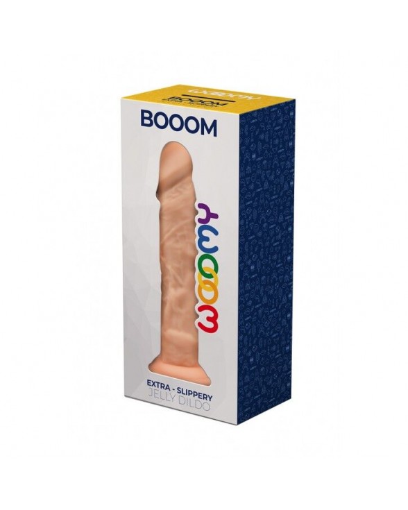 Фалоімітатор Wooomy Booom, з присоскою - 1