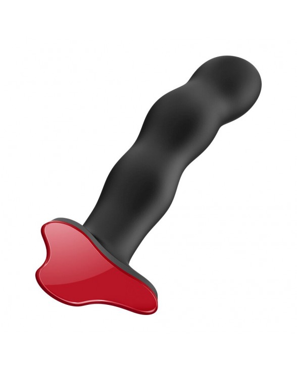 Фалоімітатор Fun Factory BOUNCER Black, кульки всередині, ефект вібрації - 2