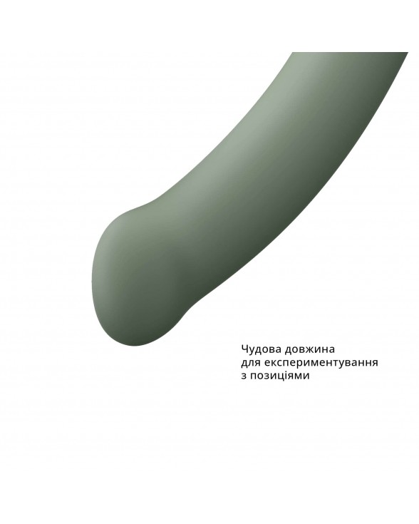 Фалоімітатор Fun Factory MAGNUM, оливковий - 3