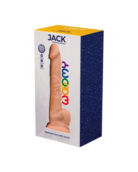Силіконовий фалоімітатор Wooomy Jack - 1