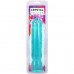 Фалоімітатор Doc Johnson Crystal Jellies - 12 Inch Big Boy - Teal - 1
