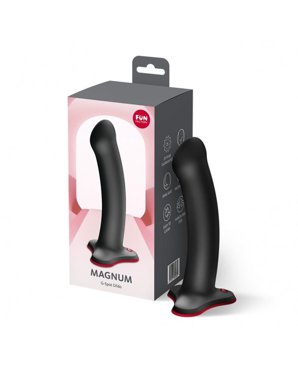 Фалоімітатор Fun Factory MAGNUM Black, дуже гнучкий - 2