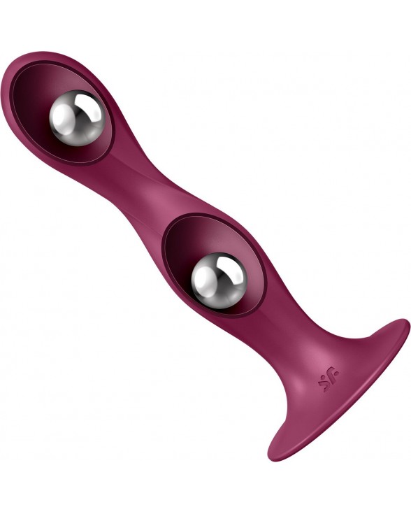 Ділдо Satisfyer Double Ball-R Red - 2